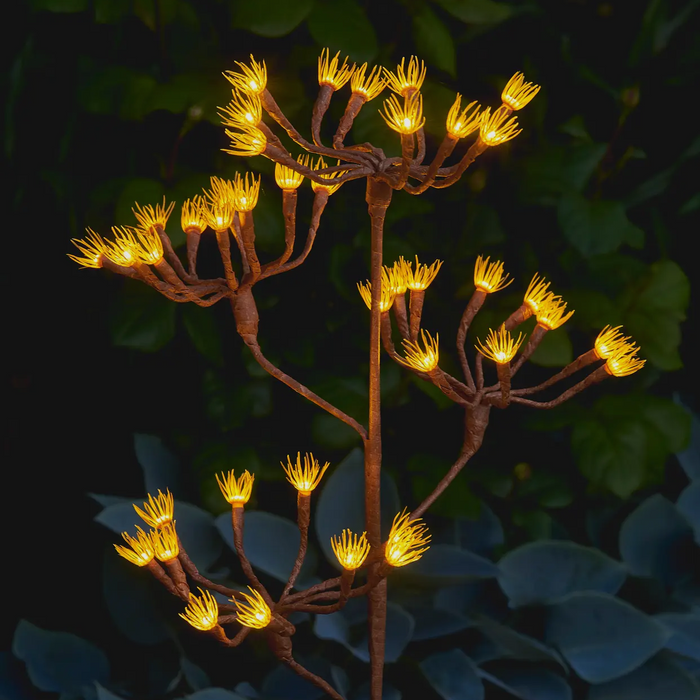 Cottage Flower Solar Lights - Set of 2