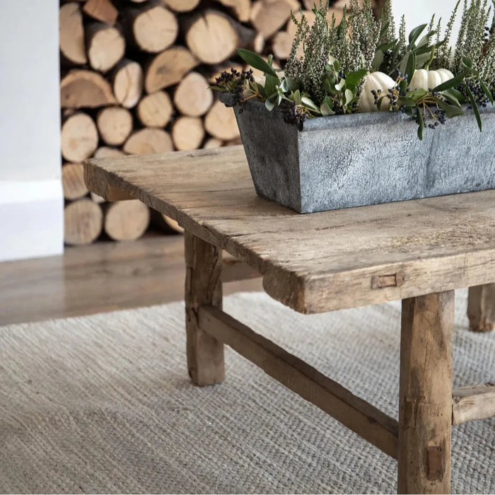 Rustic & Reclaimed Wood Coffee Table | Little Cottage Loves
