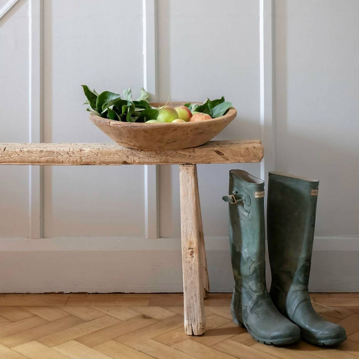 Rustic Reclaimed Wooden Bench