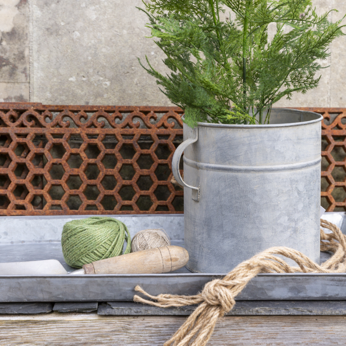 Rectangle Zinc Tray